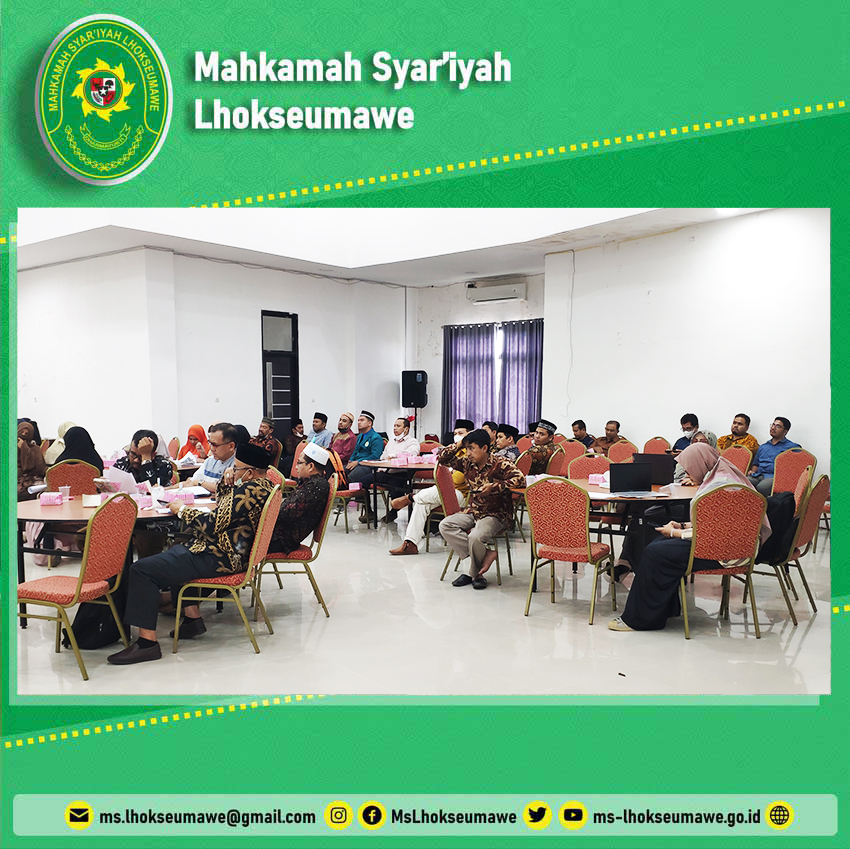 MS Lhokseumawe Hadiri Undangan Sosialisasi Dan Penguatan Moderasi ...