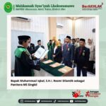 Bapak Muhammad Iqbal, S.H.I. Resmi Dilantik sebagai Panitera MS Singkil