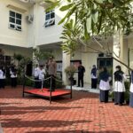 Apel pagi dengan Pembina apel oleh Kasat Binmas Polres Lhokseumawe Bapak Iptu Faisal, S.H.