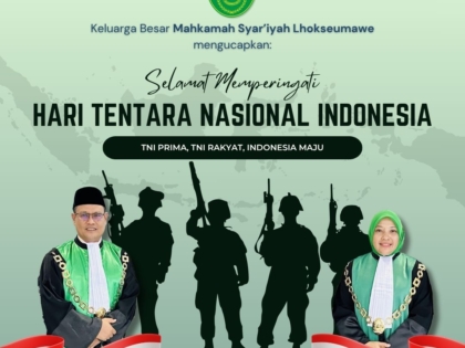 Ucapan HUT TNI Ke-80