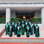 Ketua MS Lhokseumawe Ikuti Prosesi Penyampaian Laporan Tahunan Mahkamah Agung 2025