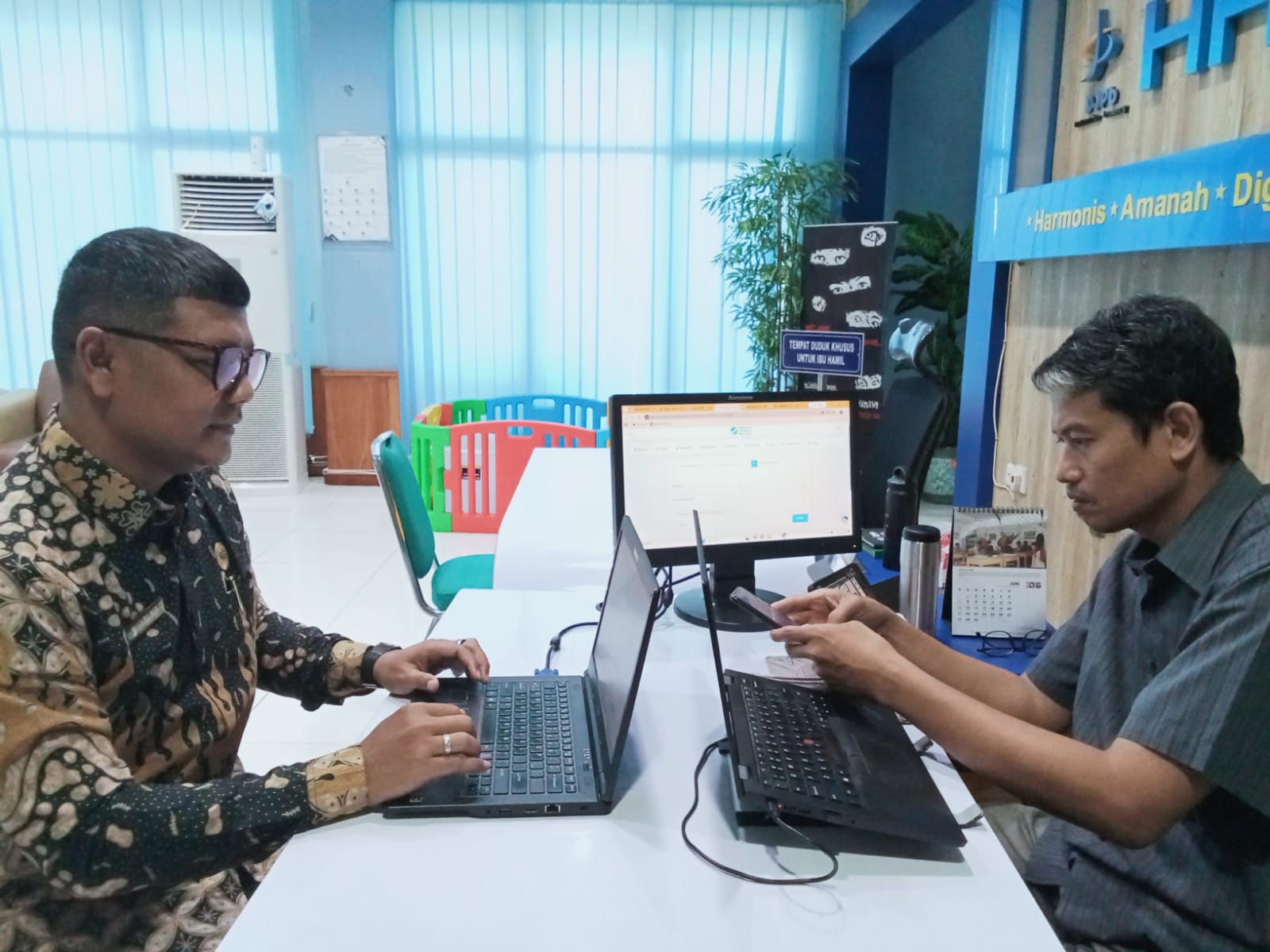 Mahkamah Syar’iyah Lhokseumawe Lakukan Konsultasi Digital Signature PPSPM Lhokseumawe Guna Jamin Kelancaran Pelaksanaan Anggaran