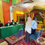 Mahkamah Syar’iyah Lhokseumawe Gelar Sidang Di Luar Gedung di KUA Muara Satu