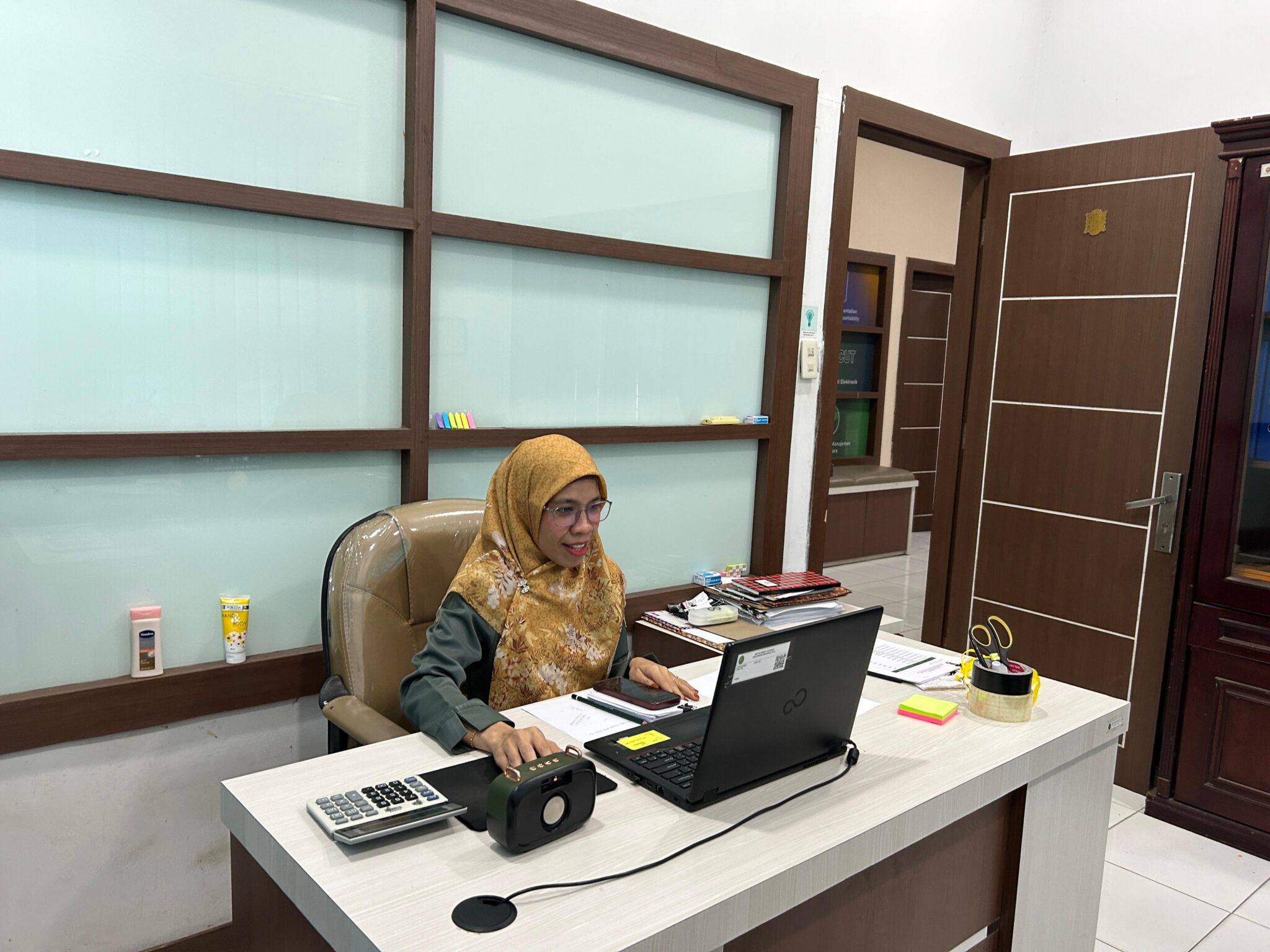 Mahkamah Syar’iyah Lhokseumawe Hadiri Sosialisasi Petunjuk Teknis Pengajuan Usulan RKBMN TA 2028 Secara Daring