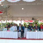 Penuhi Undangan Wali Kota Lhokseumawe, Ketua Mahkamah Syar’iyah Lhokseumawe Hadiri Upacara Bendera HUT ke-81 RI di Lapangan Hiraq