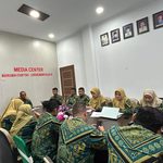 Mahkamah Syar’iyah Lhokseumawe Gelar Rapat Evaluasi Kesekretariatan